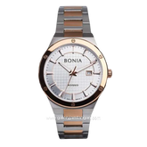 BONIA BNR192-1612 Silver Rosegold Stainless Steel